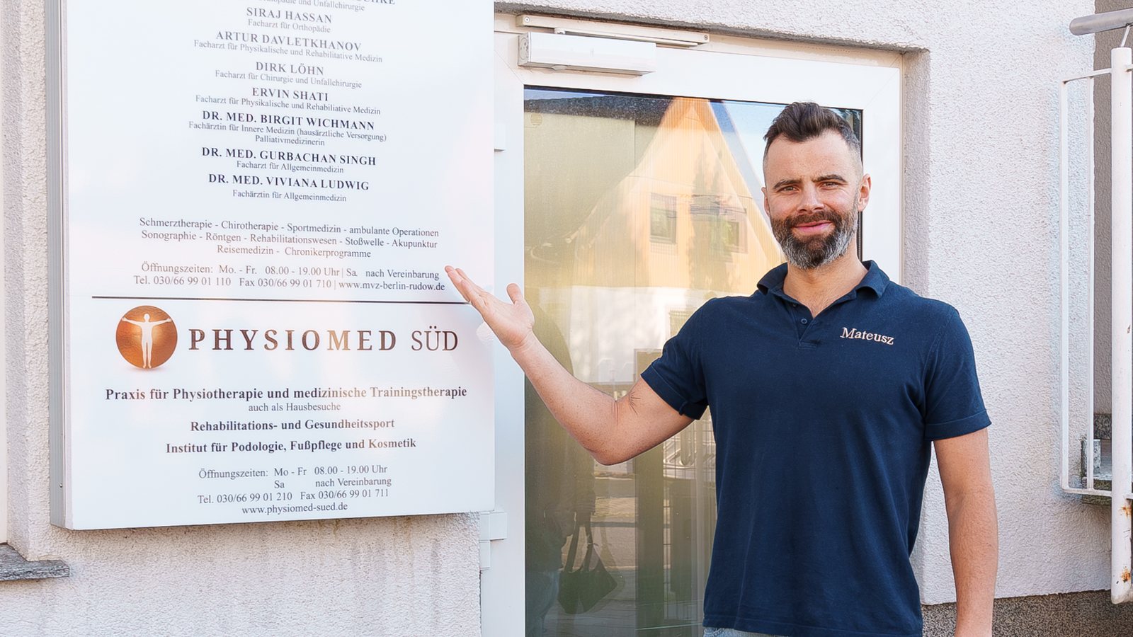 Außenansicht des MVZ BERLIN RUDOW in Berlin